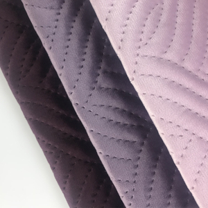 Tissu en velours à ultrasons de haute qualité pour meubles, fabriqué par JES Factory - Product Image 3