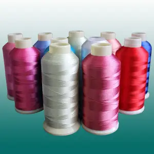 Yüksek kaliteli nakış ipliği rayon fabrika fiyat ile