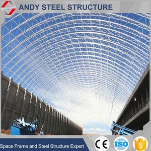 Préfabriqué haute anti-rouille en acier <span class=keywords><strong>arc</strong></span> truss structure <span class=keywords><strong>construction</strong></span> pour hangar de stockage de charbon - Product Image 2