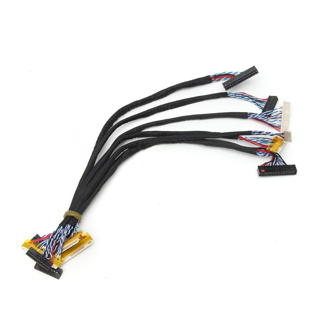 Lvds-кабель под заказ 30pin провода жгут, 30 Pin ЖК-ТВ дисплей Lcd/Lvds кабель