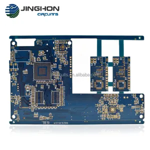 Panneau PCB de télévision lcd personnalisée, plat ou pur, normale, couleur CRT TV 94v0, PCB