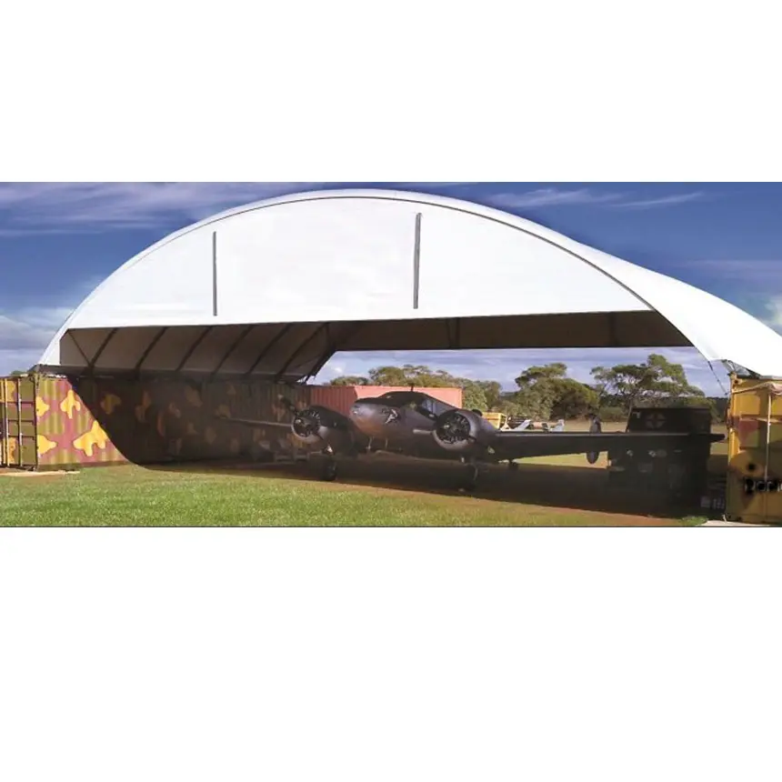 SSTC6040 large double truss container shelter
