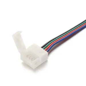 15cm 길이 2 면 4 핀 RGB LED 스트립 라이트 커넥터
