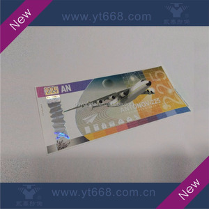 Cupón de folleto de impresión de seguridad para billetes de papel de marca de agua - Product Image 2