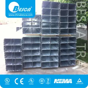 Cable Trunking Bandejas Portacable Electrical Besca Pre-Galvanized Outdoor Cable Trunking