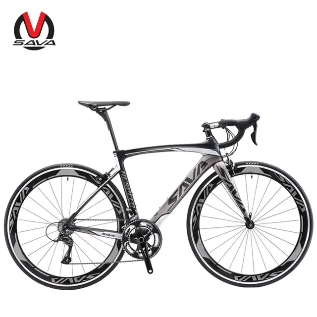 SAVA 700C 22 hız profesyonel tam karbon fiber çerçeve yol bisikleti toptan yarış yarış bisikleti karbon yol bisiklet bisiklet