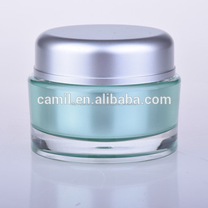 Respetuoso del medio ambiente 50 g cuidado de la <span class=keywords><strong>piel</strong></span> de acrílico púrpura cosmética jar embalaje - Product Image 5