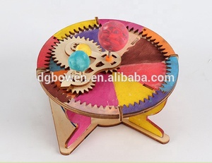Pendulo Space Planet 3D de madera para montar, juguetes de regalo de construcción - Product Image 5