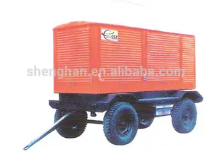 Alibaba chine! Sh- mobile trailer diesel générateurs portables ensemble