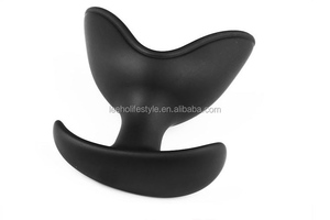 <span class=keywords><strong>Soft</strong></span> Silicone V Port Plug di estensione anale giocattoli erotici apertura Butt Plug anale espandi Speculum massaggio alla prostata - Product Image 4
