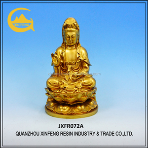 <span class=keywords><strong>Statue</strong></span> de bouddha Guanyin en résine, figurine de déesse religieuse, livraison gratuite - Product Image 2
