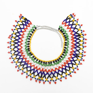 3 colores resina collar perlas último modelo de moda collar babero collar grueso - Product Image 4