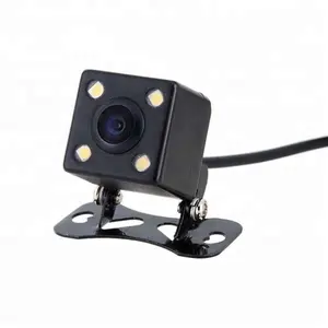 Factory Supply DC 12V small car reverse parking de reversa recul with 4 led/8led/12led camera