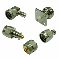 Conector RF chapado en oro personalizado de 50/75 ohmios BNC/TNC/MCX/MMCX/SMA/SMB/SMC