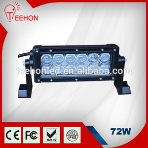 7.5 " 36 W llevada campo a través de la barra ligera brillante estupenda 4d para camiones - Product Image 1