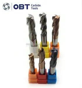 Cheaper price tungsten carbide end mill bits auction scrap tungsten carbide bit for Industrial CNC tooling