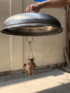 Grill rôtissoire pour barbecue au charbon <span class=keywords><strong>de</strong></span> bois, four, grill rôtissoire <span class=keywords><strong>de</strong></span> poulet et canard, avec réduction sur prix d'usine - Product Image 3