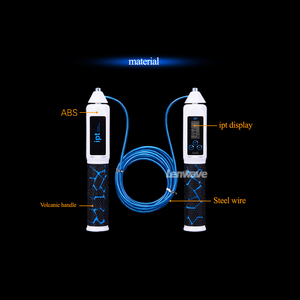 Lenwave deportes IPT con Bluetooth tecnología patente, venta al por mayor, <span class=keywords><strong>cuerda</strong></span> <span class=keywords><strong>de</strong></span> saltar rápida - Product Image 6