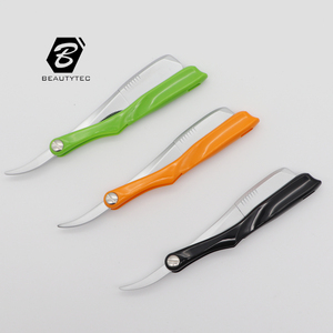 R2 piegante di <span class=keywords><strong>rasatura</strong></span> rasoio del <span class=keywords><strong>barbiere</strong></span> per da barba con manico in plastica - Product Image 2