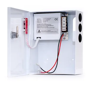 Caméra vidéosurveillance 3amp 12v dc, boîtier de Distribution d'alimentation, PSU UPS, batterie de secours