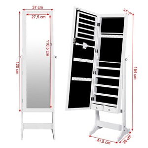 ไม้ MDF ความยาวเต็มยืน<span class=keywords><strong>กระจก</strong></span>เครื่องประดับตู้ - Product Image 2