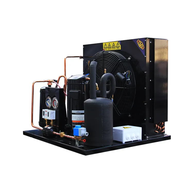 Industrial Cold Room Storage refrigeration parts commercial freezer air cooled Mini Copeland Compressor Condensing Unit