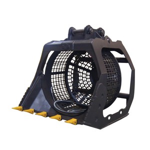 MONDE Tolva de cribado por tambor  MSB 02 Cribadora de arena <span class=keywords><strong>m</strong></span>óvil para excavadoras Mejorada - Product Image 6