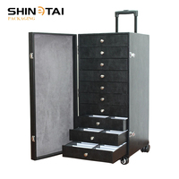 Étui de présentation de lunettes de luxe, chariot personnalisé, valise pour lunettes, armoire de présentation de lunettes de soleil