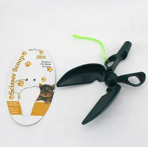 Portable Plastic Pet Dog Poop pickup Scissor Shovel Clamp Scoop