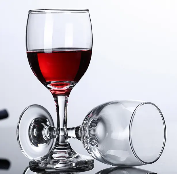 Hogar de borosilicato alto 3oz de vidrio de 5oz copa de vino Copa