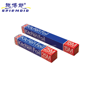 A8011 Food Grade alumínio Foil Roll Soft Alloy Kitchen Wrap Paper tamanho padrão para embalagens de alimentos - Product Image 2
