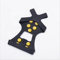 Crampons de glace en silicone légers unisexes crampons de glace d'hiver pour chaussure