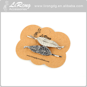 Pince à <span class=keywords><strong>cheveux</strong></span> courte en métal, bijou en métal - Product Image 1