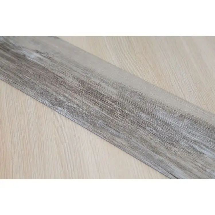 wood grain waterproof pvc wooden dryback 3mm vinyl floor tile/pvc Plastic Floor Covering/wood Embossed