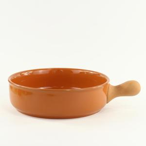 Ustensiles de cuisson <span class=keywords><strong>en</strong></span> céramique personnalisés, grands plats et casseroles <span class=keywords><strong>en</strong></span> <span class=keywords><strong>terre</strong></span> <span class=keywords><strong>cuite</strong></span> à poignée unique - Product Image 6