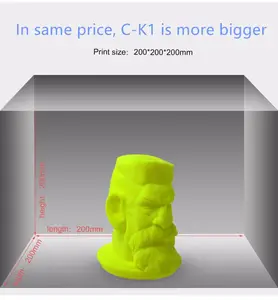 2019 grande tamanho sls 3d impressora e preço de fábrica grande impressora 3d com tela sensível ao toque