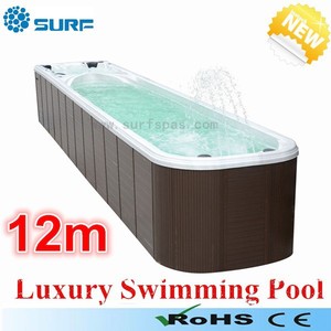 Chine Top 3 piscine fournisseur 12 metros autoportante <span class=keywords><strong>pas</strong></span> <span class=keywords><strong>cher</strong></span> en fiber de verre jet piscine spa - Product Image 1