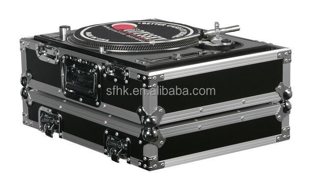 Vestax QFO DJ Flight Case - Heavy Duty Aluminum Coffin Case with