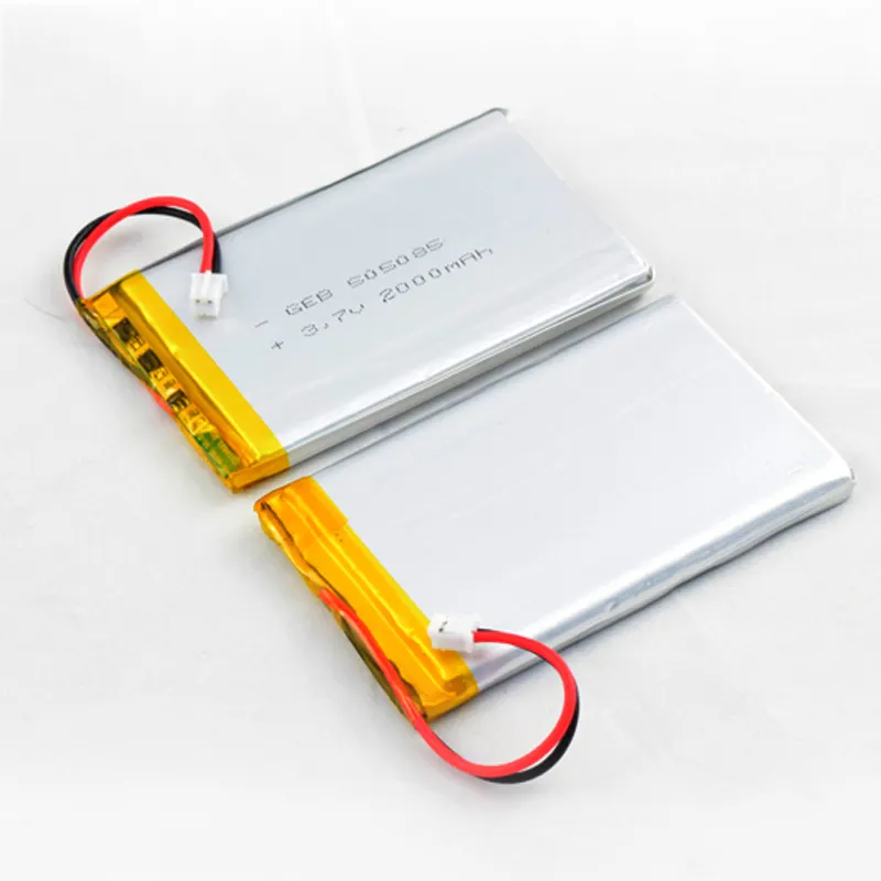 Baterai 505080 Lipo 3.7V Li-polymer 2200MAh Dapat Diisi Ulang