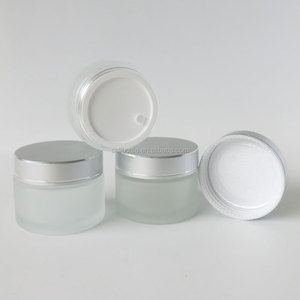 Chất Lượng Cao Bán Buôn 50 Gam <span class=keywords><strong>50Ml</strong></span> Forst Glass Container Kem <span class=keywords><strong>Jar</strong></span> Cho Kem Chăm Sóc Da - Product Image 2