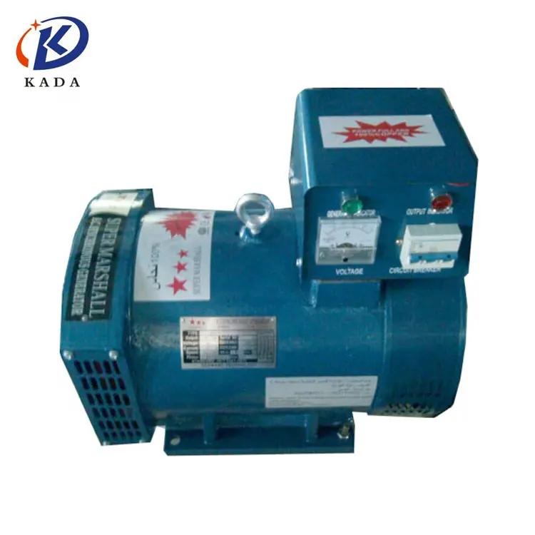 KADA 3 fase generatore di 7.5 kva dinamo generatore alternatore con puleggia e la cinghia