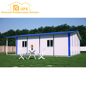 Maisons modulaires préfabriquées à faible coût et plus économique pour les villas et les abris de voiture en panneau sandwich - Product Image 2