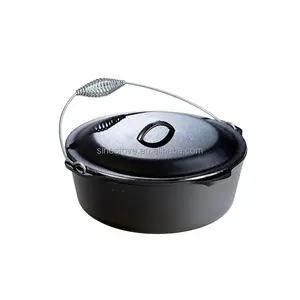 Cast Iron cookware dutch oven for camping