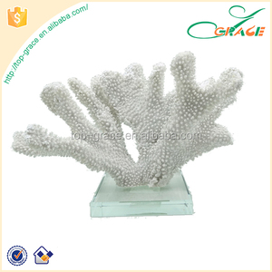 Blanco resina marina náutica <span class=keywords><strong>mar</strong></span> <span class=keywords><strong>coral</strong></span> estatuas - Product Image 1