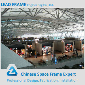 Galbe lumière ossature portante en acier préfabriqué aéroport - Product Image 4