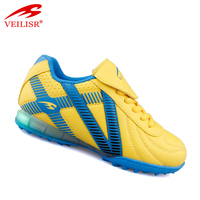 Chaussures de football pour enfants de la marque Blue, chaussures de football pour enfants avec éclairage LED