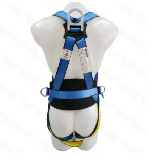 safety harness parts name body harness rapel arnes climbing harness