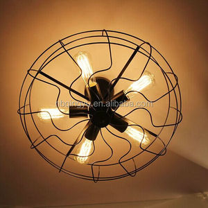 <strong>Vintage</strong> Fans Pendant Lamp for bar or Copper Decor <strong>Vintage</strong> <strong>Ceiling</strong> <strong>Light</strong> - Product Image 3