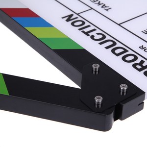Tableau de <span class=keywords><strong>réalisateur</strong></span> en acrylique effaçable à sec pour <span class=keywords><strong>film</strong></span> et cinéma 32*27*5cm - Product Image 6