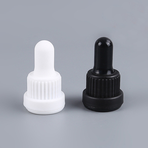 Inviolable UE plástico botella de aceite esencial cuentagotas 18mm cuentagotas a prueba de manipulaciones - Product Image 1